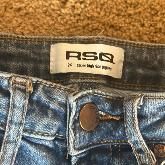 RSQ Women’s Super High Rise Jegging, Size 24 (0). Used Condition - Picture 4 of 7